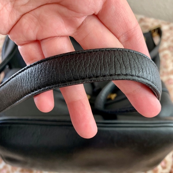 Genuine MCM Medium black Bucket Crossbody bag - Picture 5 of 8